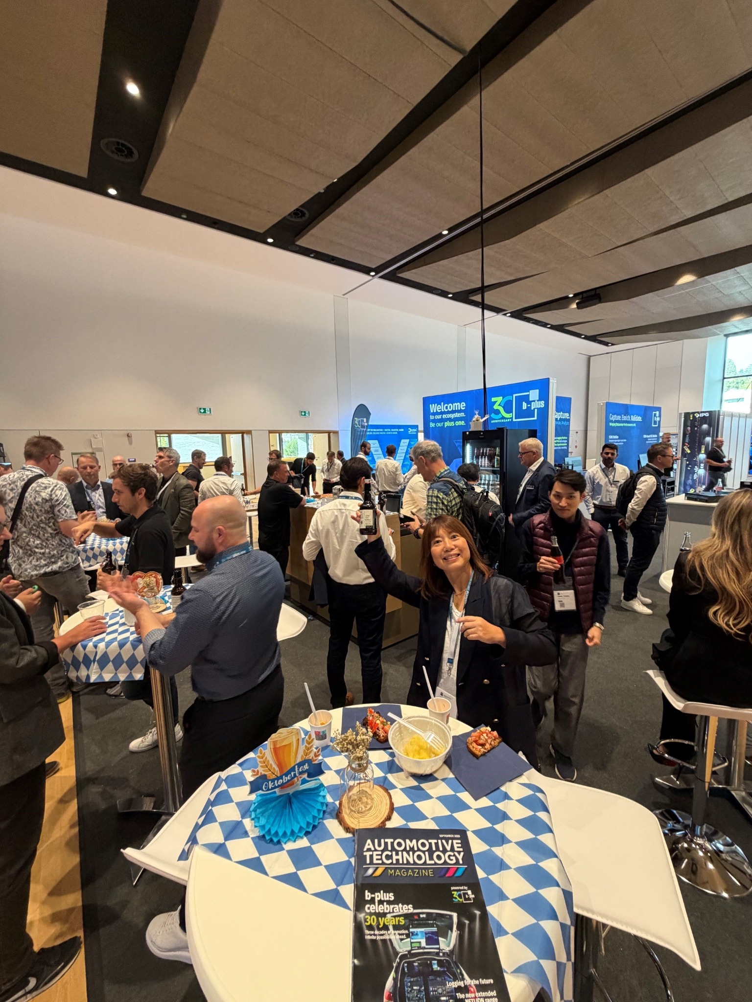 Networking auf der Automotive Technology Show 2026